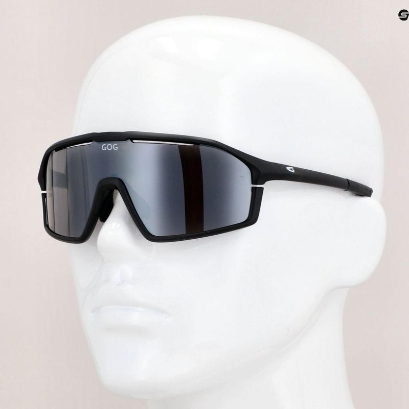 GOG Odyss Fahrradbrille schwarz E605-1 8