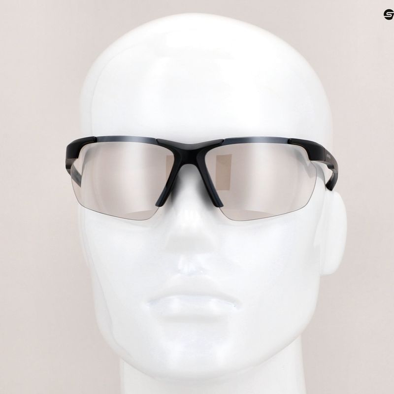 Fahrradbrille Alpina Defey HR black matt/clear mirror 7
