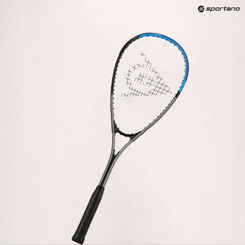 Dunlop Sonic Core Lite Ti Squashschläger schwarz und blau 10