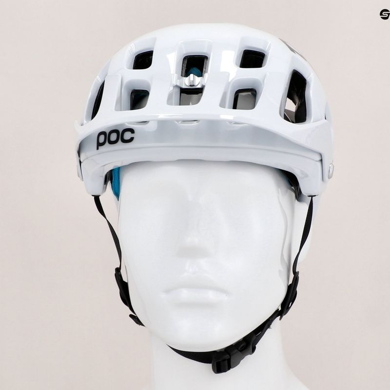 Fahrradhelm POC Tectal Race SPIN hydrogen white/uranium black 10
