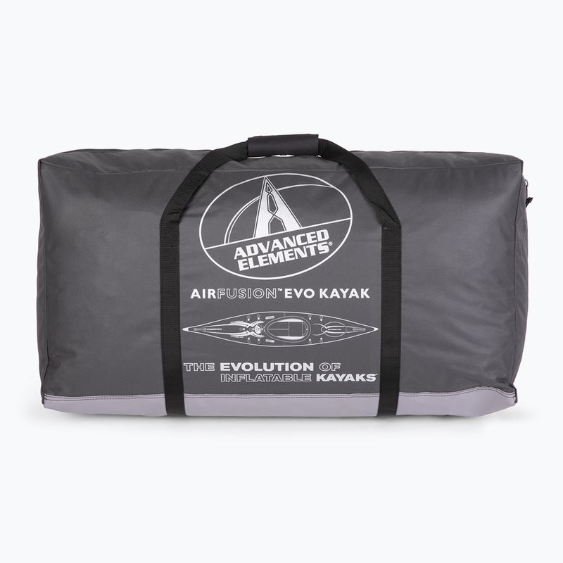 Advanced Elements Air Fusion TM EVO orange/grau 1-Personen aufblasbares Kajak 5