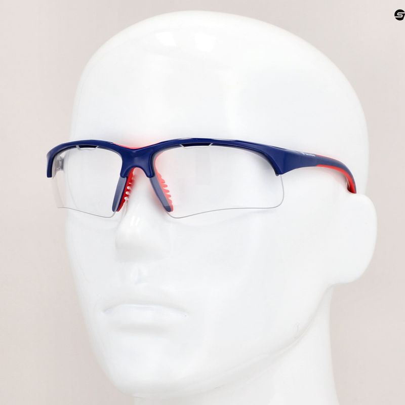 Tecnifibre Squash-Schutzbrille blau/rot 54SQGLRE21 7