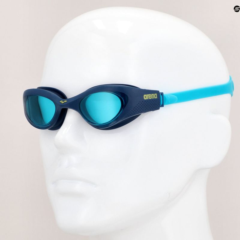 Kinderschwimmbrille arena The One hellblau/blau/hellblau 001432/888 12