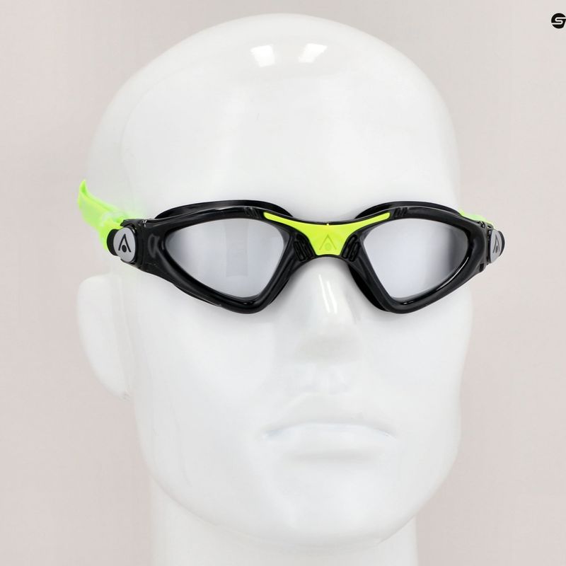 Aqua Sphere Kayenne schwarz-grün Schwimmbrille EP3010131LC 7
