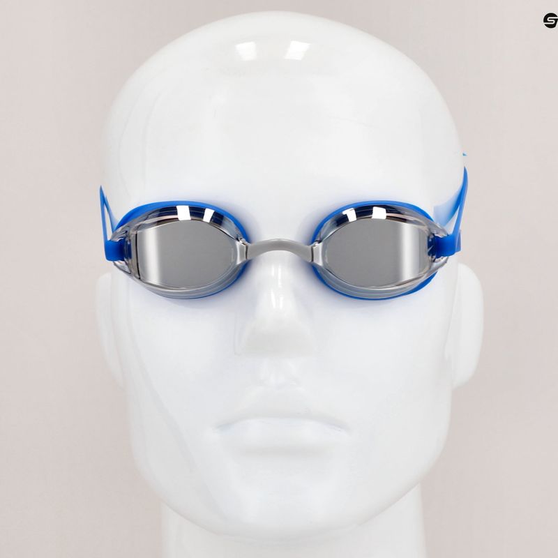 Nike LEGACY MIRROR blaue Schwimmbrille NESSA178 6