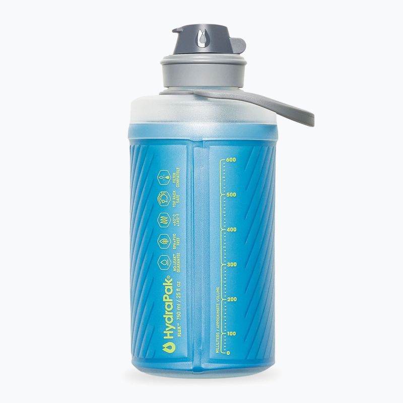 HydraPak Flux 750 ml Reiseflasche tahoe blau 2