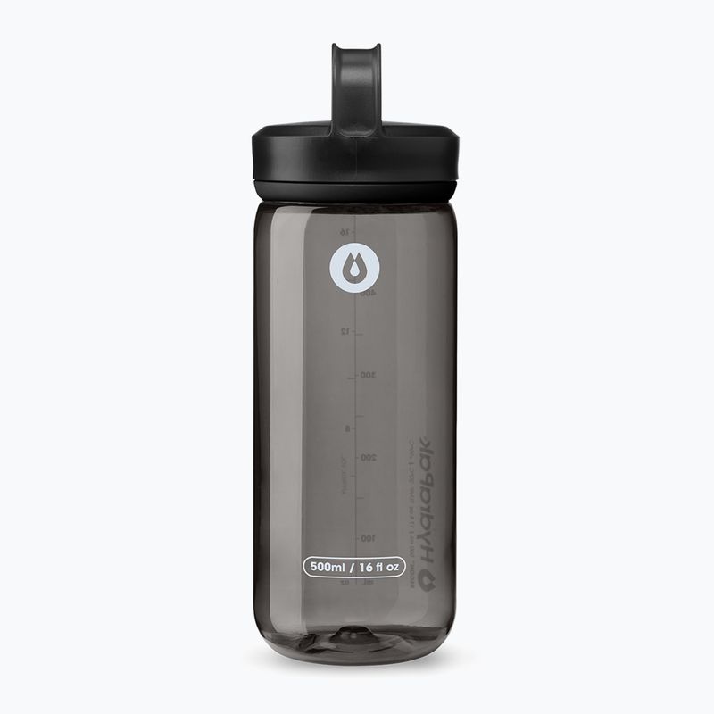 HydraPak RECON™ Clip & Carry 500 ml Reiseflasche Holzkohle grau