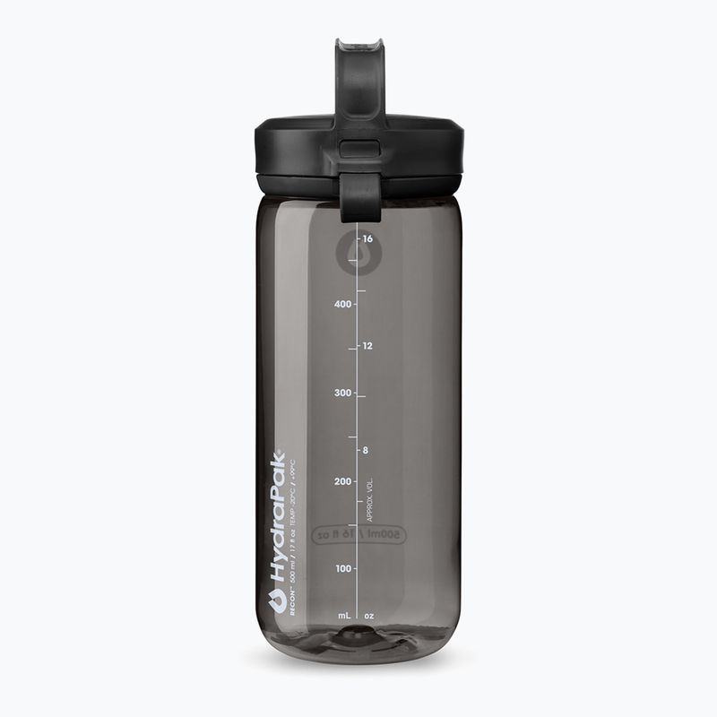 HydraPak RECON™ Clip & Carry 500 ml Reiseflasche Holzkohle grau 2