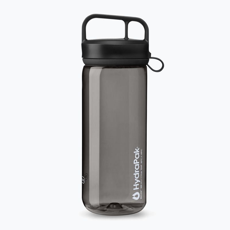 HydraPak RECON™ Clip & Carry 500 ml Reiseflasche Holzkohle grau 3