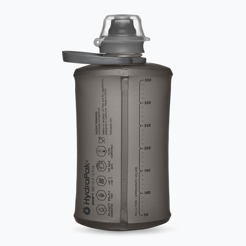 HydraPak Stow 350ml Reiseflasche mammoth grey 2