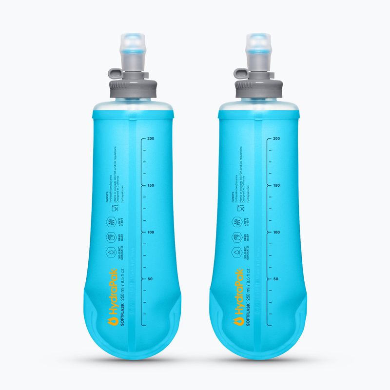 Softflasche Hydrapak Softflask 2 Pack Malibu Blue 2