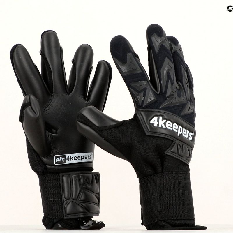 Torwarthandschuhe 4Keepers Equip Panter Nc schwarz EQUIPPANC 8