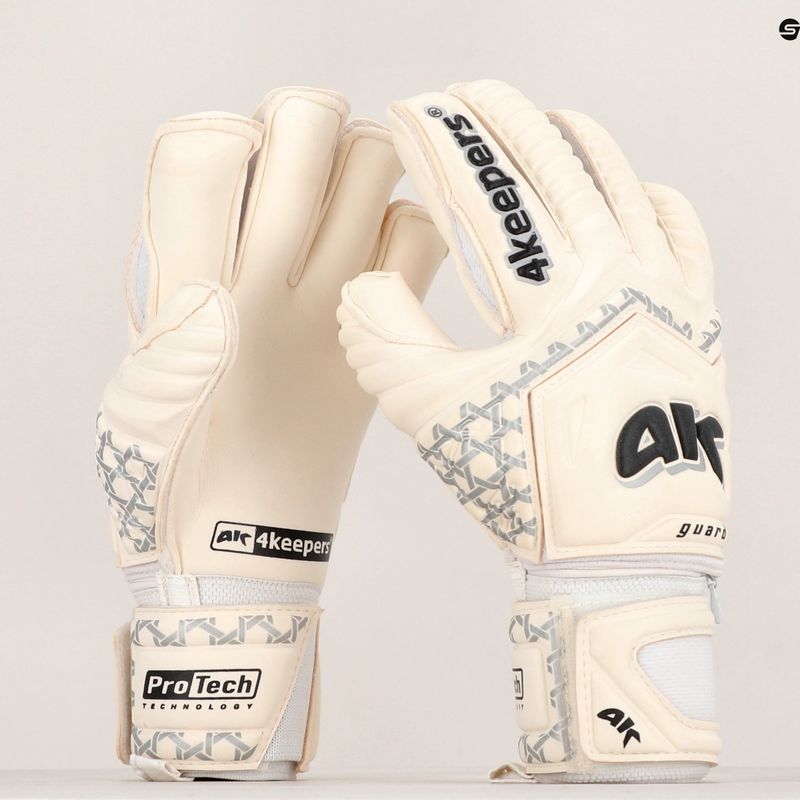 Torwarthandschuhe Kinder 4Keepers Guard Classic MF weiß 5
