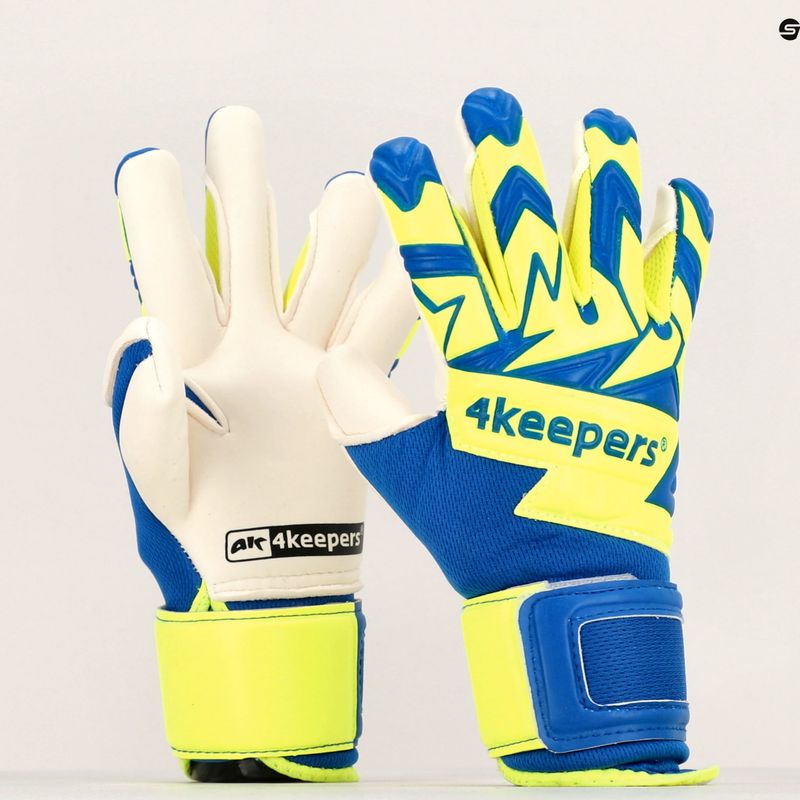 Torwarthandschuhe Kinder 4Keepers Equip Breeze Nc Jr blau-grün EQUIPBRNCJR 8