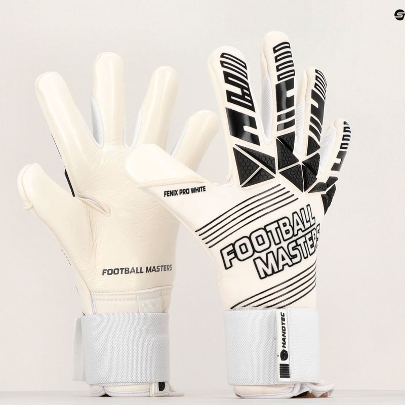 Football Masters Fenix Pro Torwarthandschuhe weiß 1174-4 8