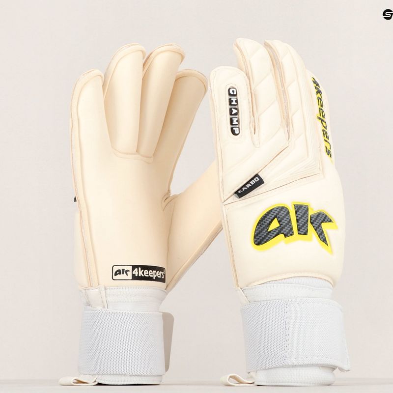 4Keepers Champ Carbo V RF Strap Torwarthandschuhe weiß 11
