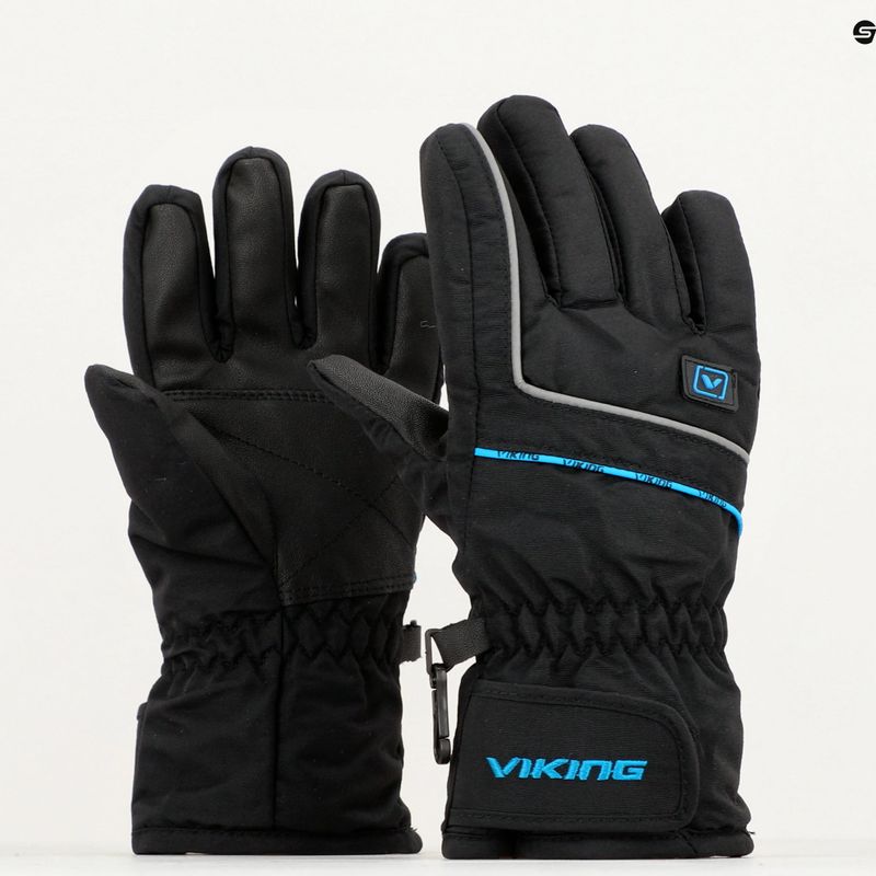 Viking Kevin Kinder-Skihandschuhe schwarz 120/11/2255/15 8