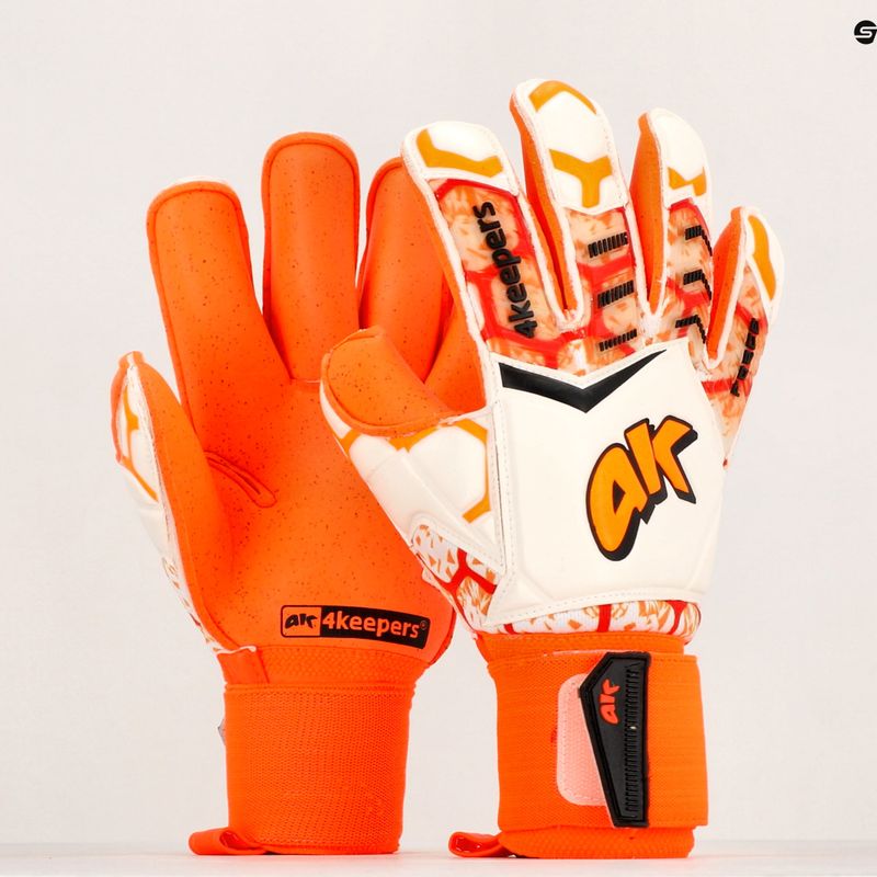 4Keepers Force V 2.20 RF Torwarthandschuh orange und weiß 4663 7