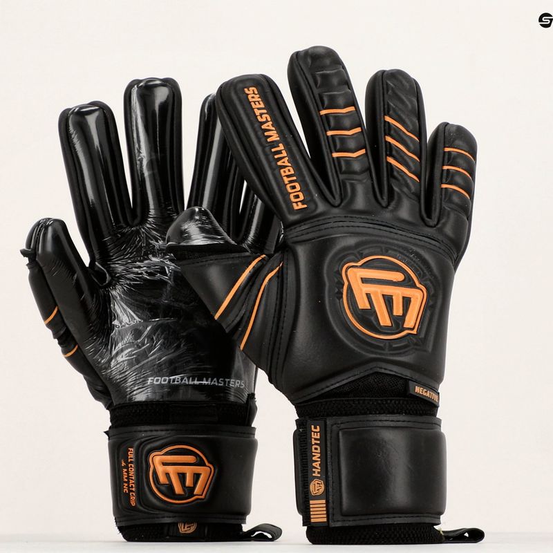 Torwarthandschuhe Kinder Football Masters Full Contact NC v4. schwarz 124 6