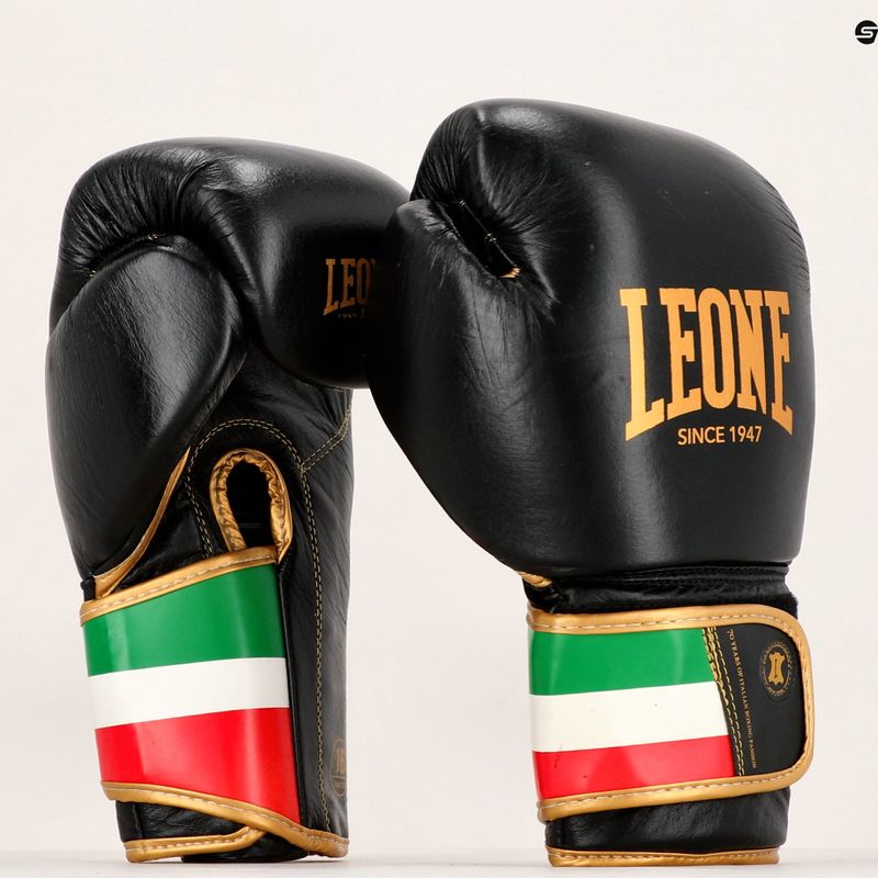 Leone 1947 Italien '47 Boxhandschuhe schwarz GN039 6