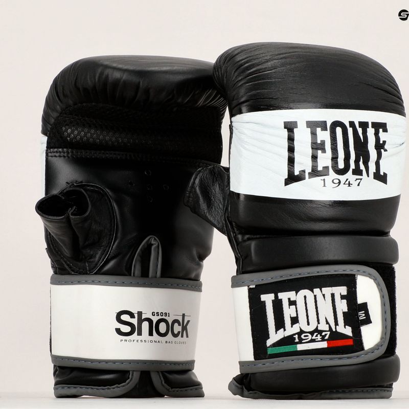 Leone 1947 Shock Boxhandschuhe schwarz GS091 8