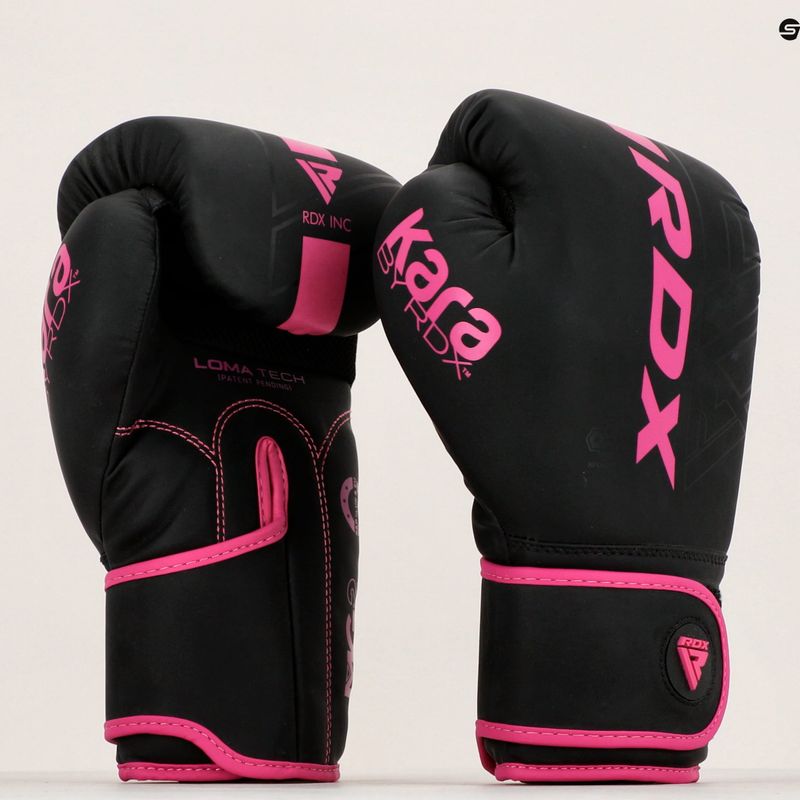 Boxhandschuhe RDX F6 schwarz-rosa BGR-F6MP 9