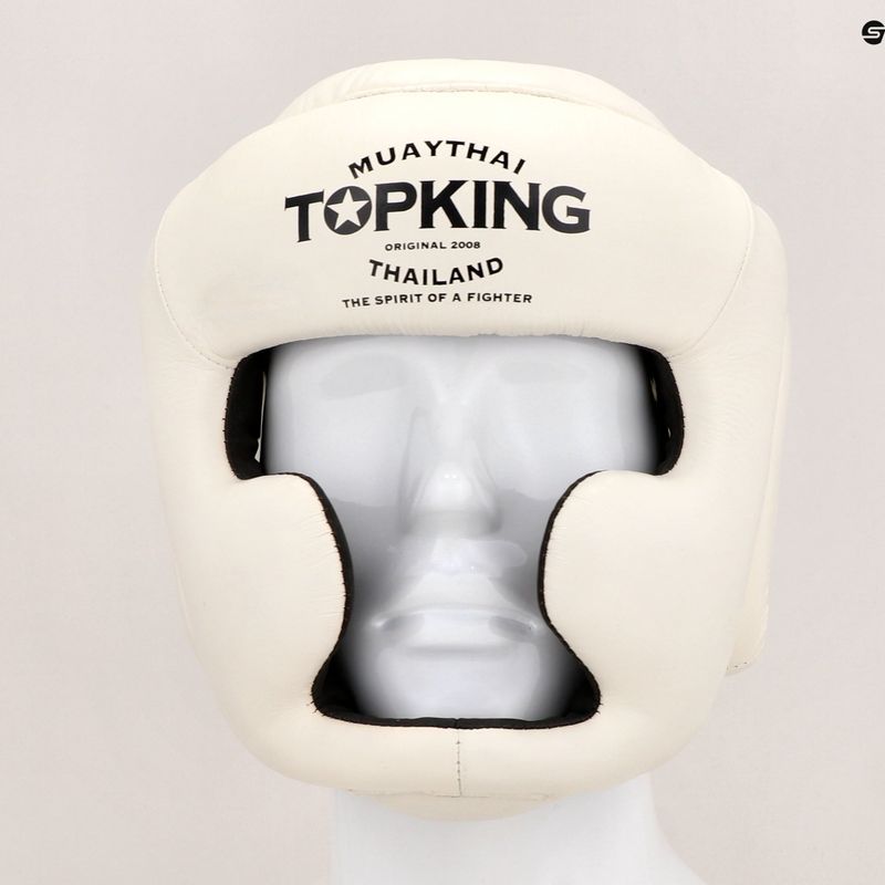 Boxhelm Top King Full Coverage weiß 6