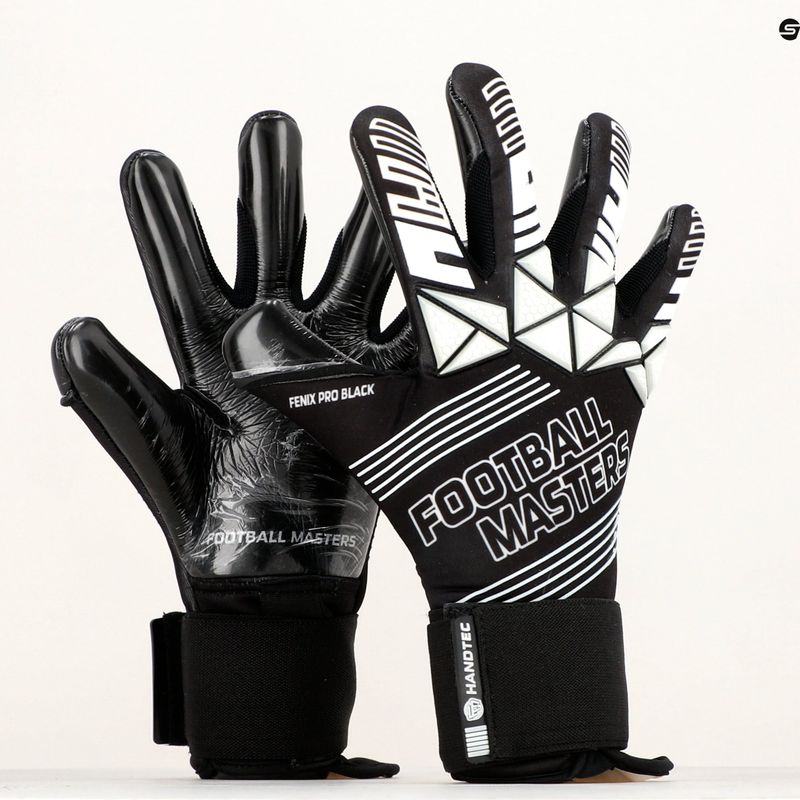 Football Masters Fenix Pro Torwarthandschuhe schwarz 1173-4 8