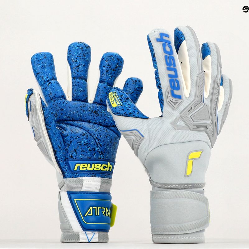 Torwarthandschuhe Reusch Attrakt Freegel Fusion Ortho-Tec Goaliator grau 52799 9