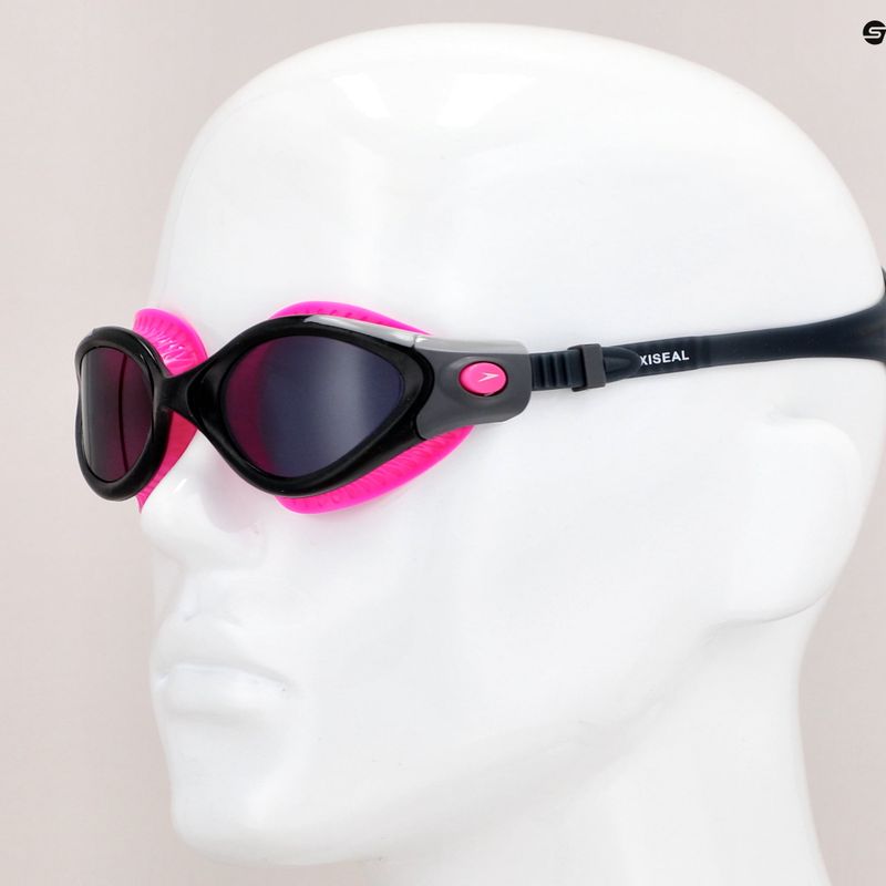 Speedo Futura Biofuse Flexiseal Dual Female Schwimmbrille schwarz/rosa 8-11314B980 11