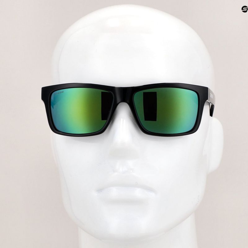 Sonnenbrille Cressi Bahia schwarz-grün XDB163