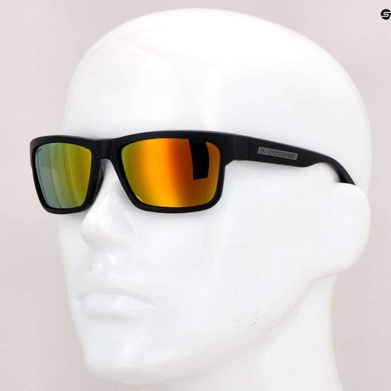 Sonnenbrille Cressi Ipanema schwarz-orange XDB173