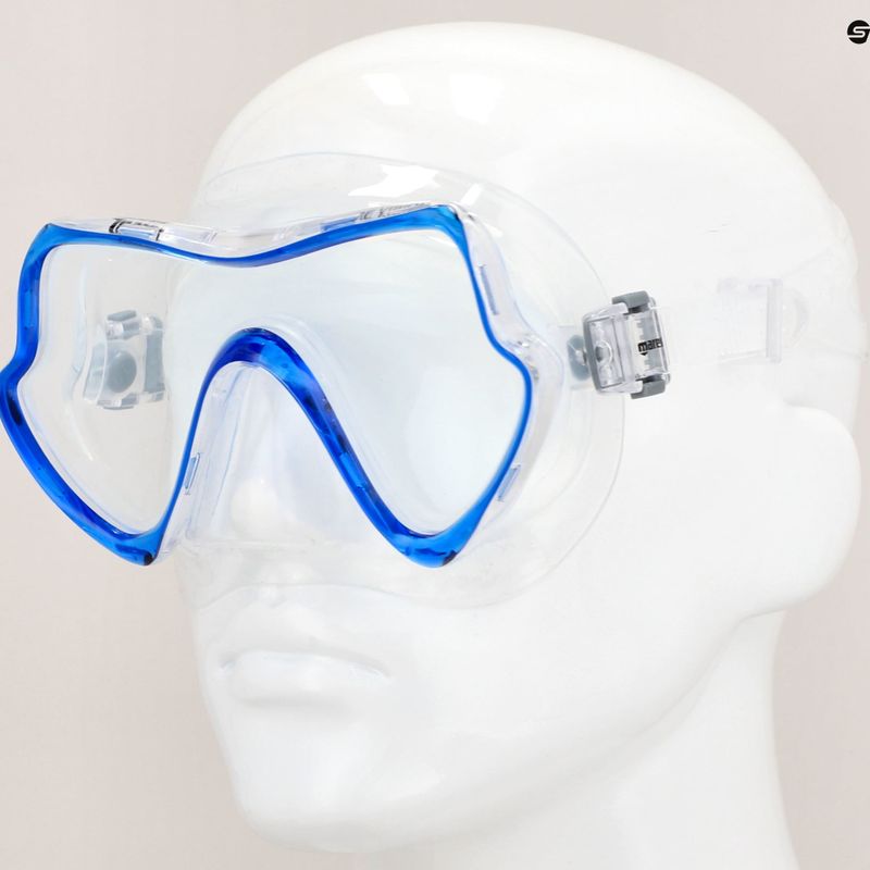 Mares Pure Vision klar blau Schnorchelmaske 411217 7