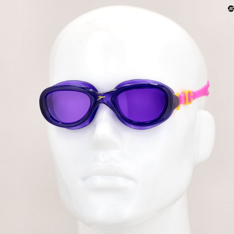 Schwimmbrille Kinder Speedo Futura Classic violett 68-19 10