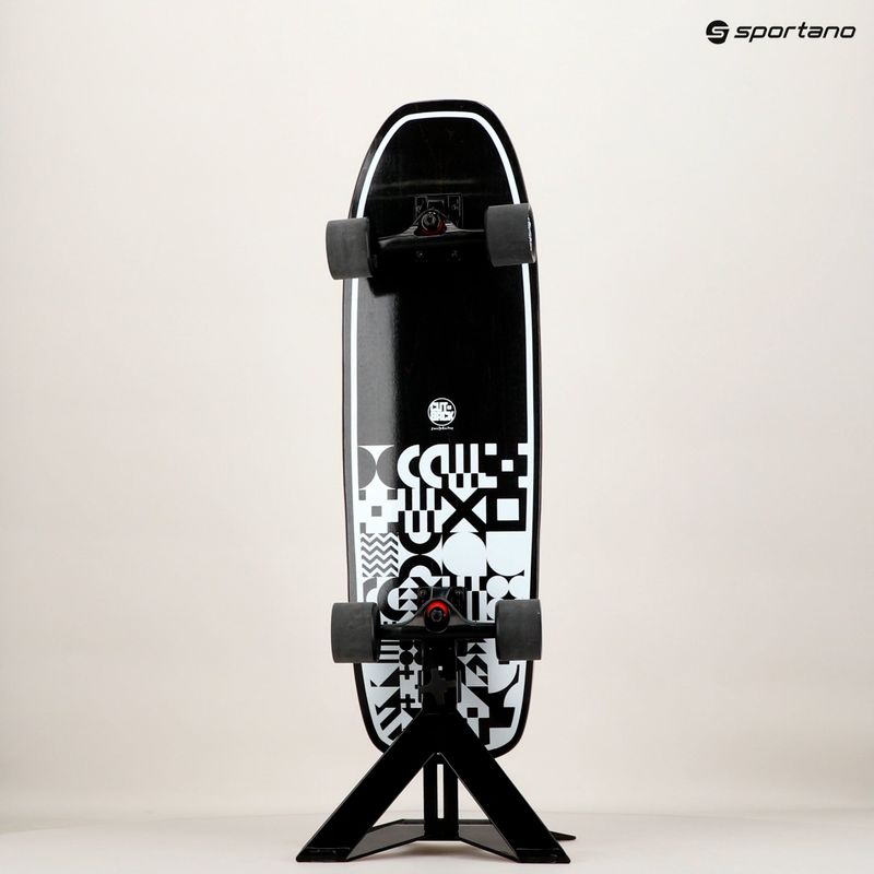 Surfskate Cutback B&W 32" schwarz/weiß Skateboard CUT-SUR-B&W 12