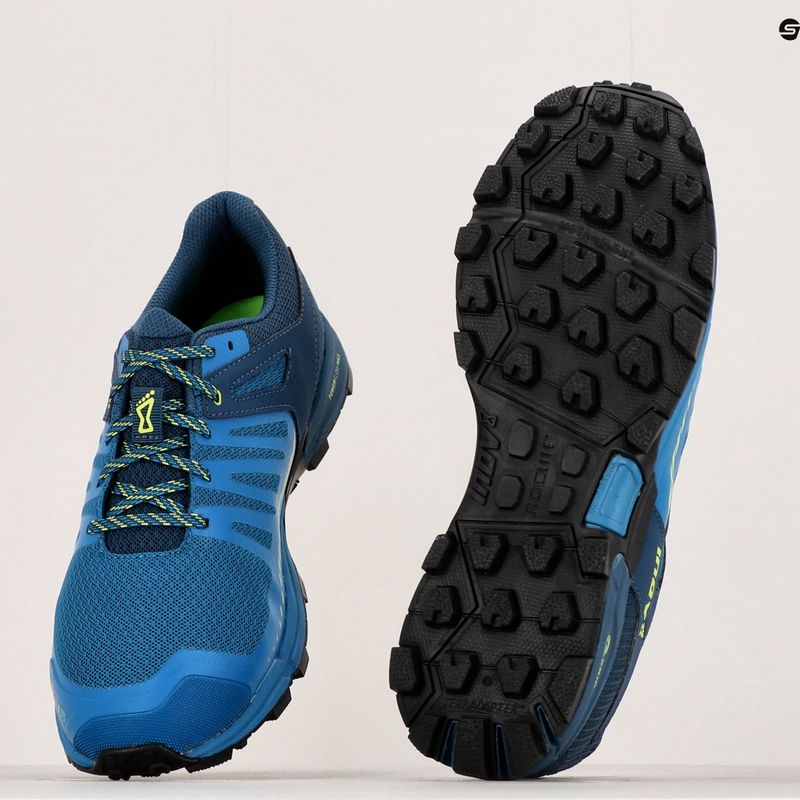 Herren Laufschuhe Inov-8 Roclite G 275 V2 blau-grün 001097-BLNYLM 12