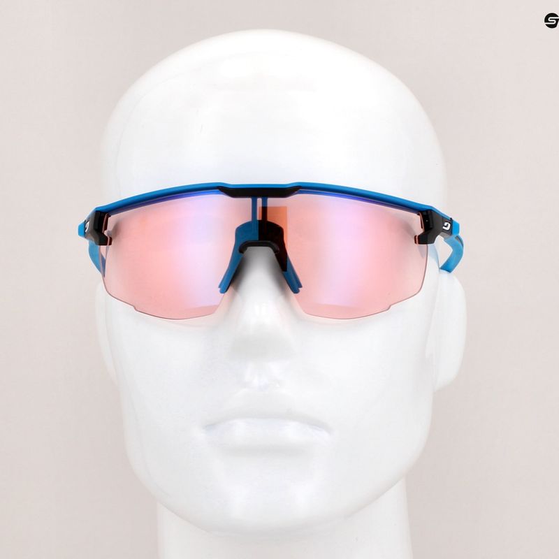 Julbo Ultimate Reactiv 1-3 High Contrast matt blau/schwarz Fahrradbrille 9