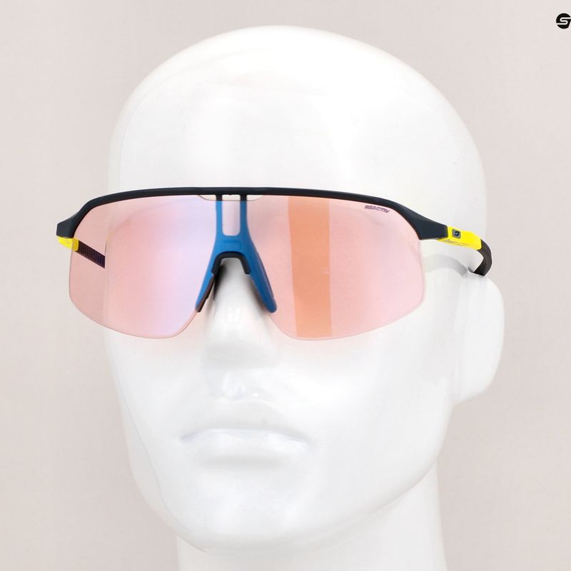Julbo Dencity Reactiv 1-3 High Contrast matt schwarz/gelb Fahrradbrille 10