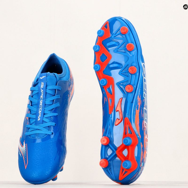 Joma Super Copa FG Herren Fußballschuhe royal/koralle 12