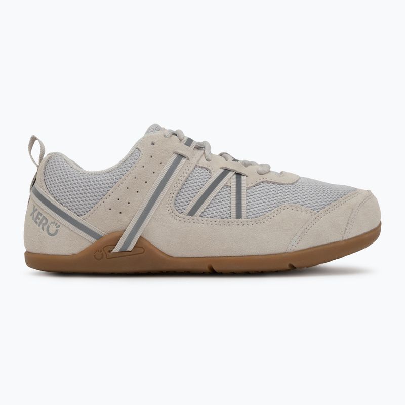 Damen Barfußschuhe Xero Shoes Prio Suede leise grau 2