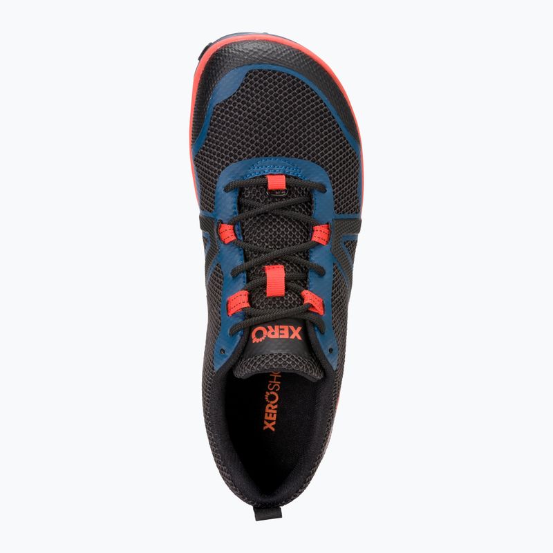 Barfußschuhe Damen Xero Shoes Scrambler Low sodalite blue / orange 15