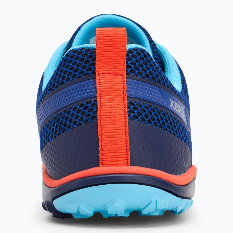 Barfußschuhe Damen Xero Shoes Scrambler Low sodalite blue / orange 6
