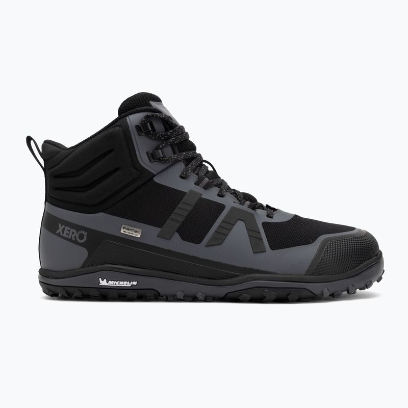 Barfußschuhe Xero Shoes Scrambler Mid II WP black/asphalt 2