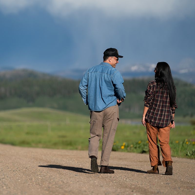 Barfußschuhe Xero Shoes Ridgeway Chelsea dark brown 12