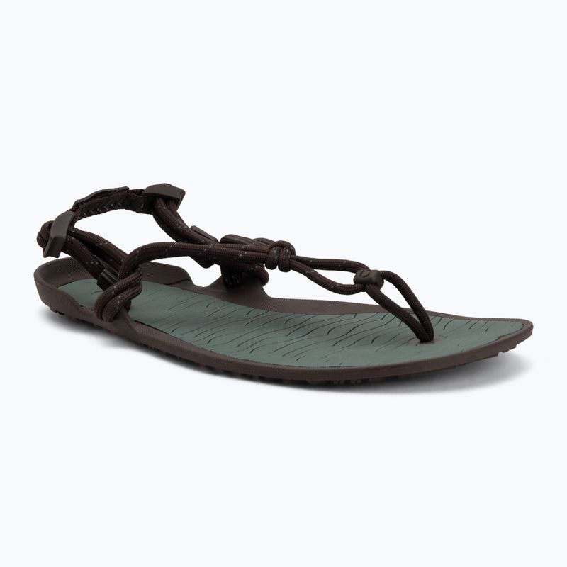 Barfußsandalen Herren Xero Shoes Aqua Cloud java/brown/dark/forest