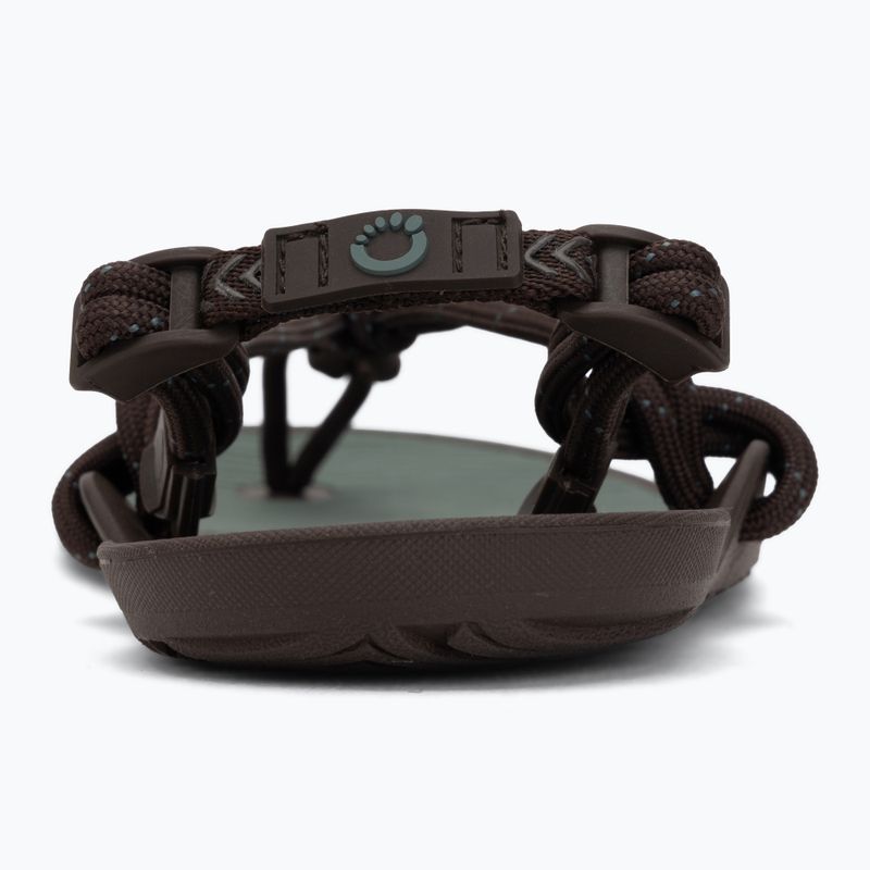 Barfußsandalen Herren Xero Shoes Aqua Cloud java/brown/dark/forest 6