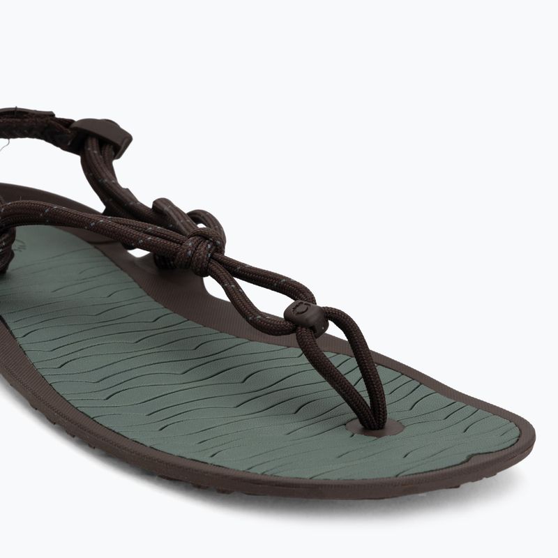 Barfußsandalen Herren Xero Shoes Aqua Cloud java/brown/dark/forest 7