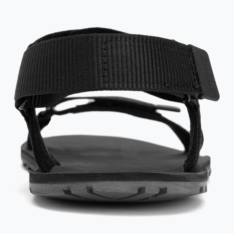 Herren Barfußsandalen Xero Schuhe D-Trail schwarz/asphalt 6