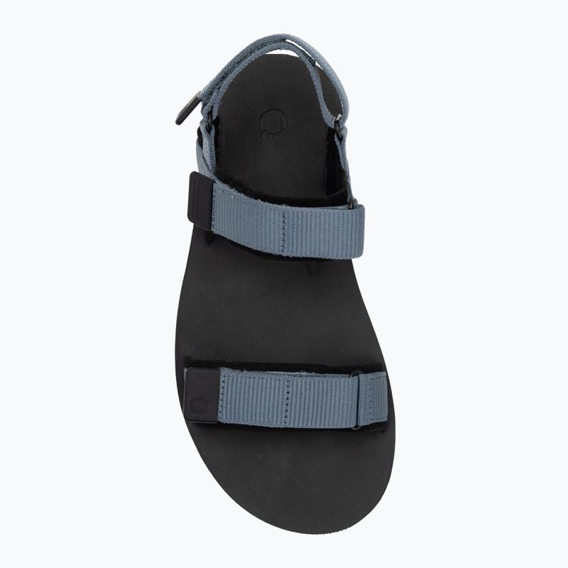Herren Barfußsandalen Xero Schuhe D-Trail stürmisch / Wetter / schwarz 5