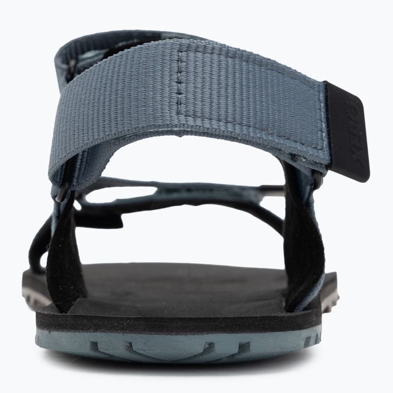 Herren Barfußsandalen Xero Schuhe D-Trail stürmisch / Wetter / schwarz 6